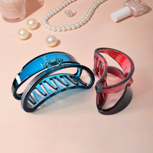 Plastic Hair Clamp Grip, Simple Matte Hair Barrette Clamp (1 Pc)