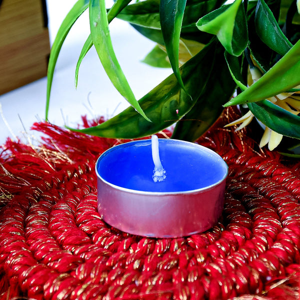 Tealight Diwali Candle – Smokeless, Long-Burning, Mix Color, Diwali (1 Pc / Mix Color)