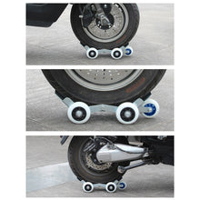Universal Scooter/Bike Parking Support Roller with Heavy-Duty Wheels (1 Pc)
