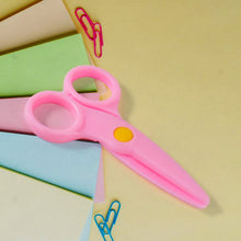 Child-Safe Plastic Scissors Set for Toddlers & Preschool Kids - Art & Craft Supplies