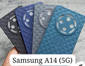 Texture Soft & Flexible Silicone Case  For Samsung