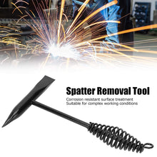 Welding Slag Removal Hammer with Coil Spring Handle | Heavy Duty Chipping Tool for Slag & Spatter Cleaning (1 Pc)