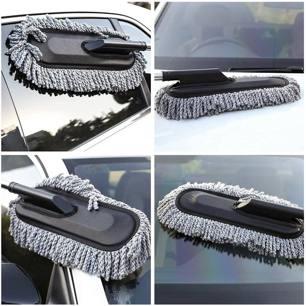 Car Dust Brush – Gentle and Efficient Cleaning Tool for Interior and Exterior, Car Duster (1 Pc)
