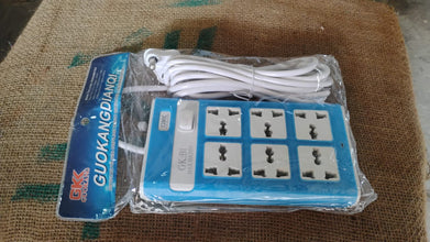 Extension Board 250V 6 Way Extension Board